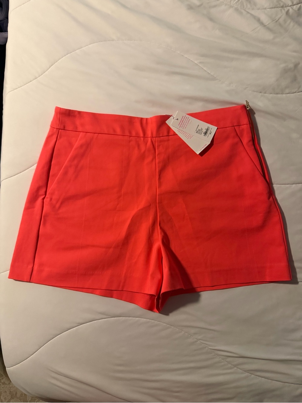 Lilly Pulitzer NWT Sarissa stretch shorts in Cane Coral size 16